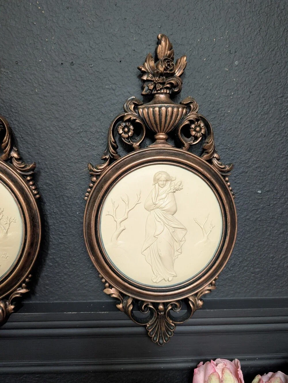 Vintage beautiful neoclassical
